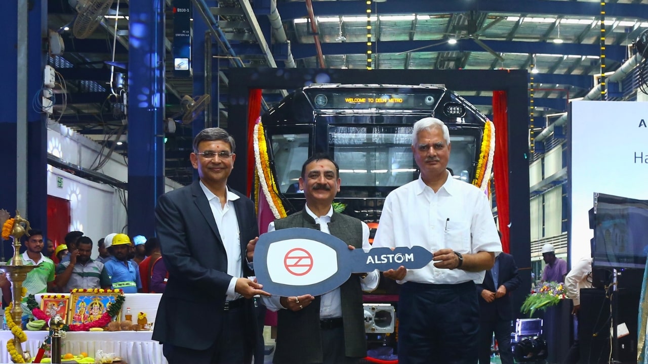 Delhi Metro Driverless Train