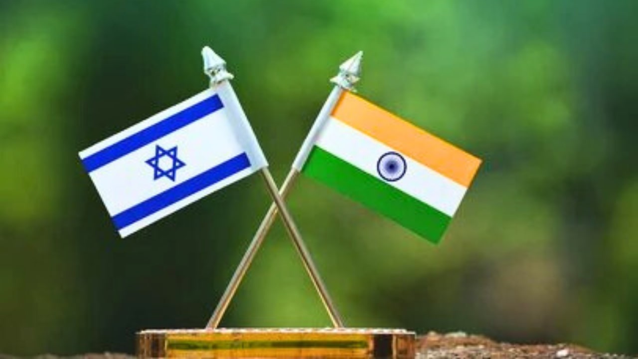 India Israel Small Flag