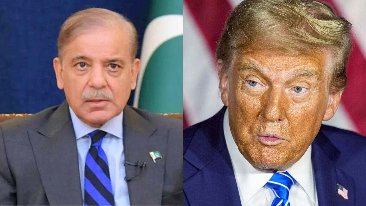 Shehbaz Sharif and Donald Trump