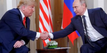 Vladimir Putin and Donald Trump