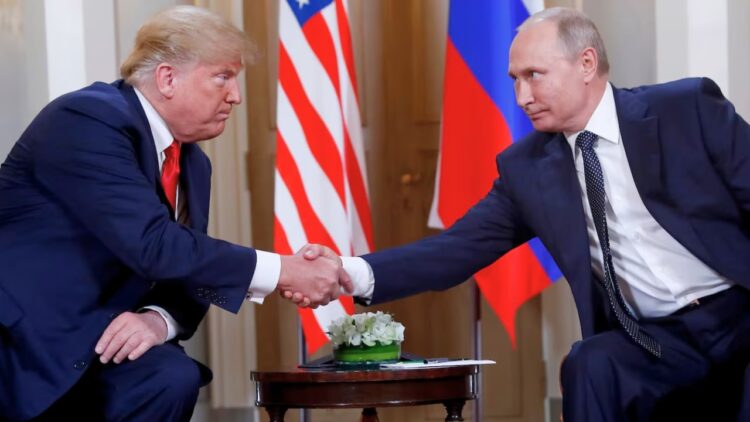 Vladimir Putin and Donald Trump