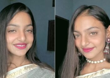 Mahakumbh Girl Monalisa In Saree